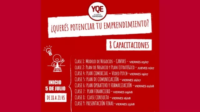 Nueva convocatoria a emprendedores para participar del programa Yo Quiero Emprender