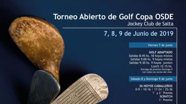 Golf para todos: este fin de semana se juega la Copa OSDE