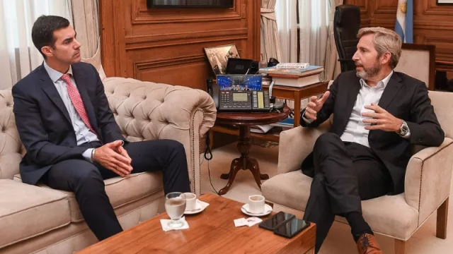 Ante Frigerio, el Gobernador planteó que “hay que profundizar el diálogo, no el enfrentamiento”