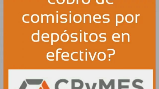 Información importante: ¿cómo evitar el cobro de comisiones por depósitos en efectivo?