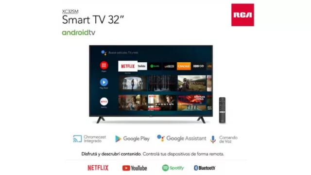 RCA presentó su nuevo Smart de 32’’ con sistema Android TV