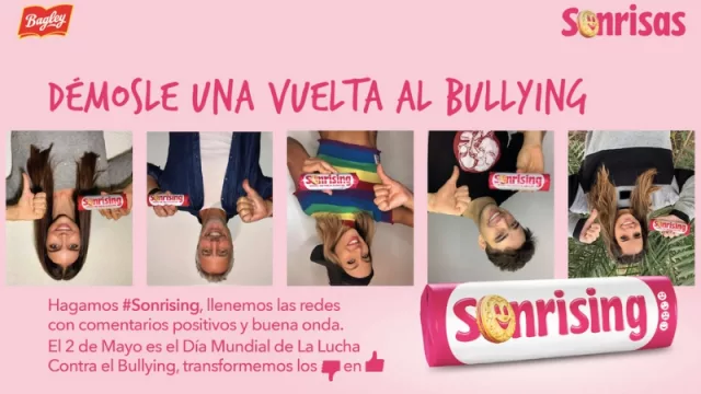 Sonrising será el antónimo: Bagley lanza una campaña contra el bullying inventando una palabra