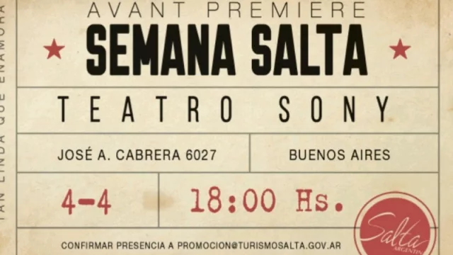 Salta presentará en Buenos Aires su propuesta de Semana Santa