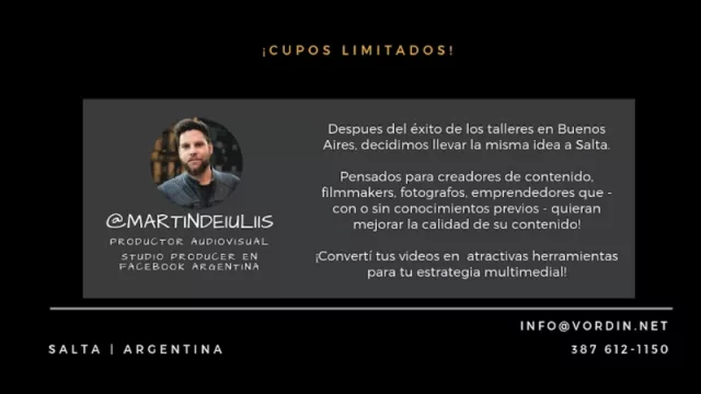 Aprendé a crear videos de impacto y potenciar tu propia marca