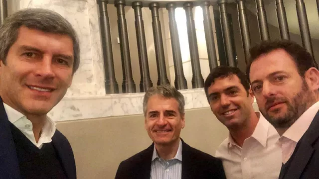 José Urtubey, Fernando Yarade y Emilio Basavilbaso se reunieron con Andrés Velasco