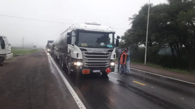 En crisis: transportistas iniciaron medidas de fuerza al no alcanzar un acuerdo con cerealeras