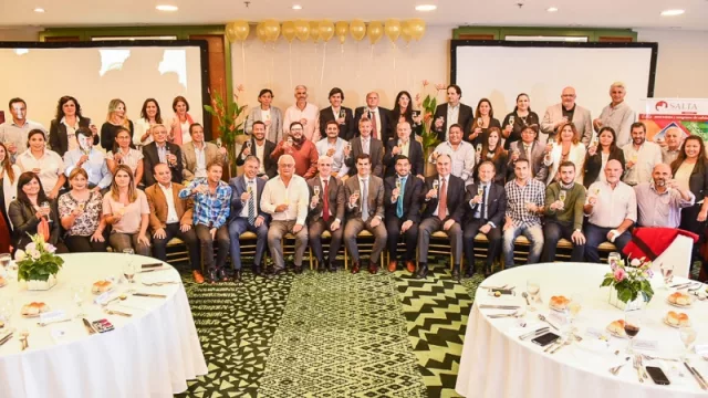 Con un impactante almuerzo, el Salta Convention & Visitors Bureau celebró ayer sus 14 años