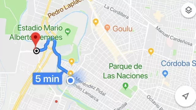 Gire a la izquierda…