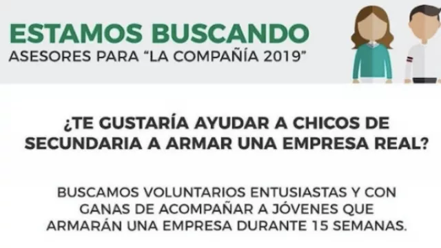 ¿Y si nos sumamos a ayudar? La Compañía busca voluntarios