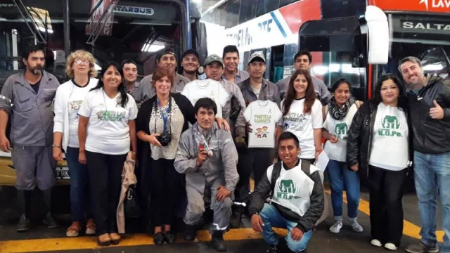 La Veloz del Norte “se puso la camiseta” en apoyo de la lucha de los chicos con cáncer