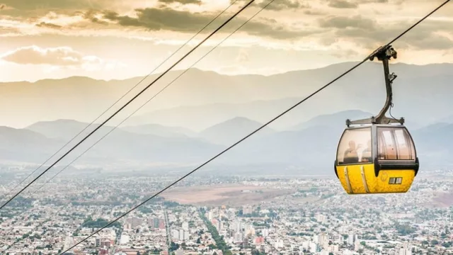 La estación Ala Delta del Teleférico, una nueva opción para el turismo y la familia salteña