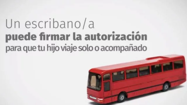 ¡Mejor no correr riesgos en la frontera! Escribanos advierten que son los únicos habilitados para hacer las autorizaciones de viaje a menores