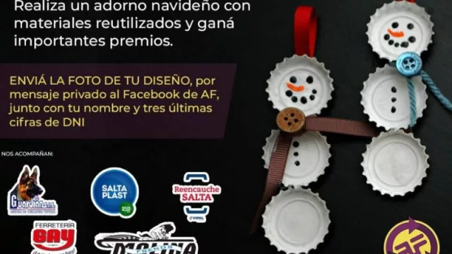 De la mano de Agrotécnica Fueguina, reciclá tu Navidad y ganá órdenes de compra y cenas para tu familia