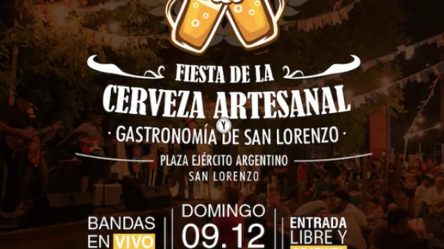 Ocho artesanos y 20 variedades de cerveza: todo el sabor de la cerveza en San Lorenzo