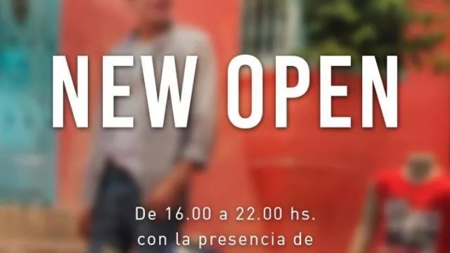 Mimo volvió al Alto NOA Shopping y Mariano Martínez viene a saludar a los clientes