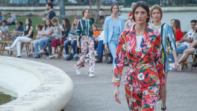 Un fashion show en plena ciudad de Córdoba