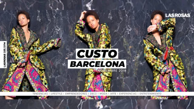 Custo Barcelona protagoniza Las Rosas de noviembre