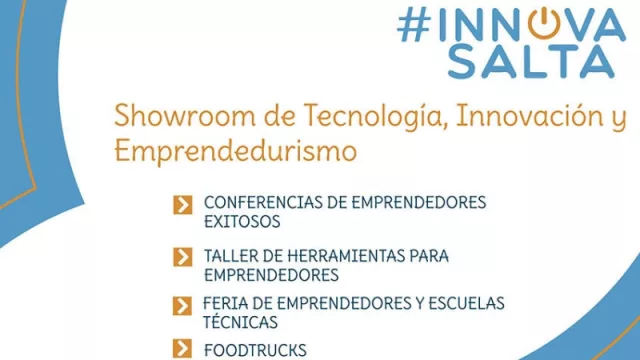 Vení a conocer tecnología de punta desarrollada en Salta: el jueves se hace INNOVA 2018