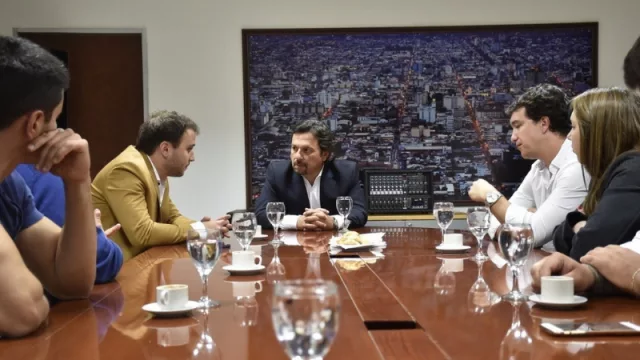 Jóvenes empresarios PyMe hicieron llegar sus inquietudes al intendente Gustavo Sáenz