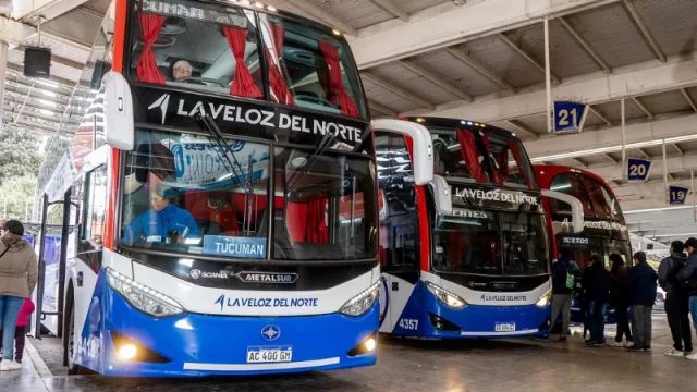 Volvieron a trabajar los choferes de la Veloz del Norte: piden definiciones a las autoridades sobre el hábito de coqueo