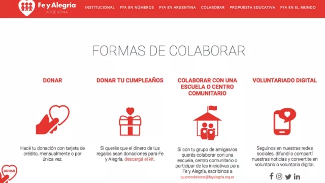 Fe y Alegría invita a poner “Tu corazón por la educación”