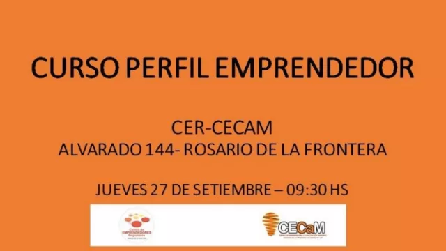 Capacitación en Rosario de la Frontera: garantizá tu éxito explotando tu perfil emprendedor