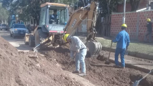 Más obras de saneamiento en Tartagal: trabajan para optimizar el sistema de agua en el Valle Calchaquí
