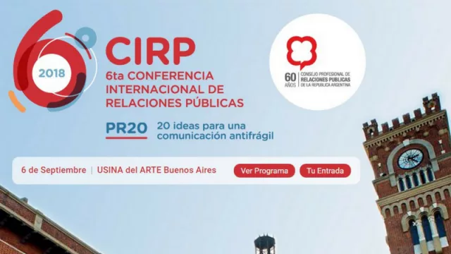 Atención RR.PP., se viene la 6ta Conferencia Internacional de Relaciones Públicas