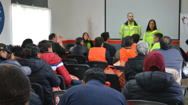 Producto para premoldeados en la planta de Holcim en Puesto Viejo