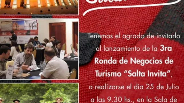 Operadores turísticos del país y el exterior podrán negociar con prestadores de servicios locales en “Salta Invita”
