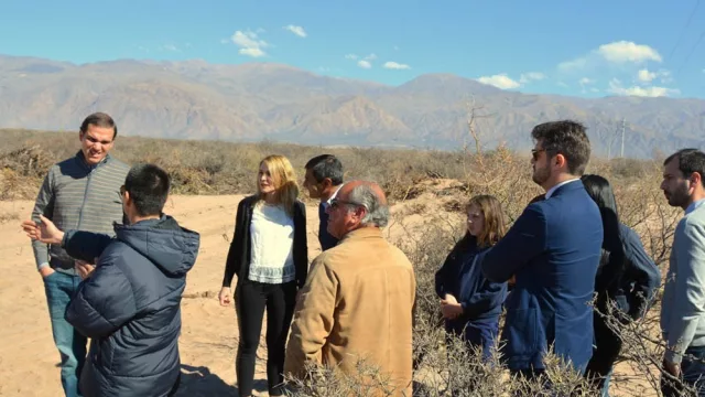 Comenzó ayer en Cafayate la construcción del primer parque solar de la provincia