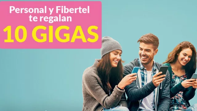 Beneficio amigo: gigas extra durante julio para clientes de Personal y Fibertel
