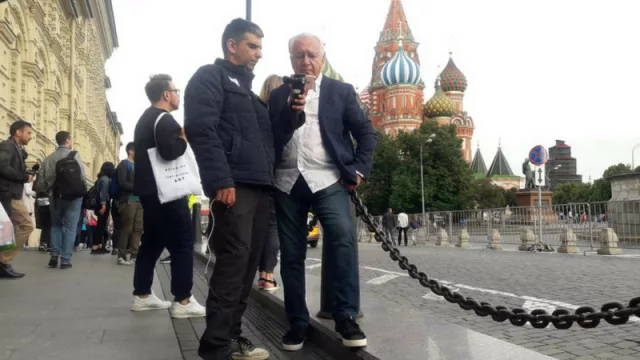 Salteños en el Mundial: Mario Peña y el equipo de Aries FM en Rusia