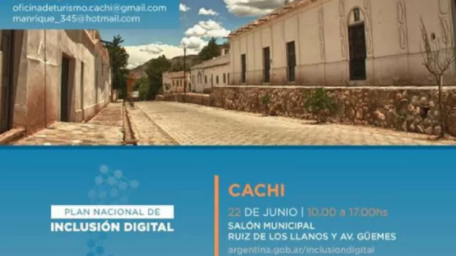 Cachi recibirá mañana una capacitación en “Marketing Digital orientado al Turismo”