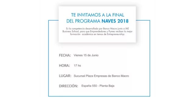 ¡Llegó el día! Banco Macro anuncia los ganadores del programa NAVES