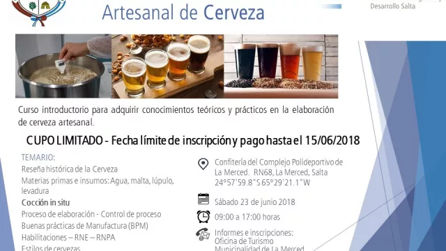 Profesionalizá tu pasión con este curso de elaboración de cerveza artesanal