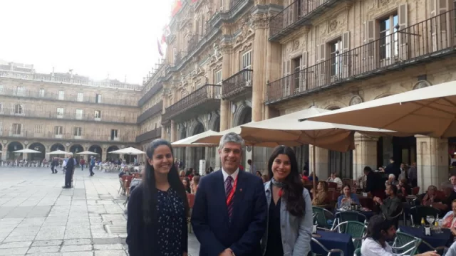 Programa de Internacionalización de UCASAL: el rector conversó con estudiantes que cursan en España