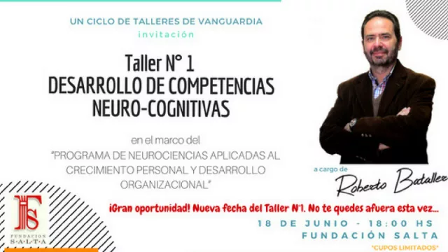 Llega Roberto Bataller con un ciclo de talleres a la Fundación Salta