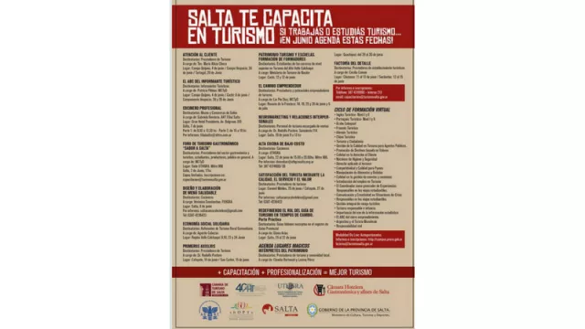 Si querés trabajar en el turismo y buscás capacitarte gratis, esta es tu oportunidad