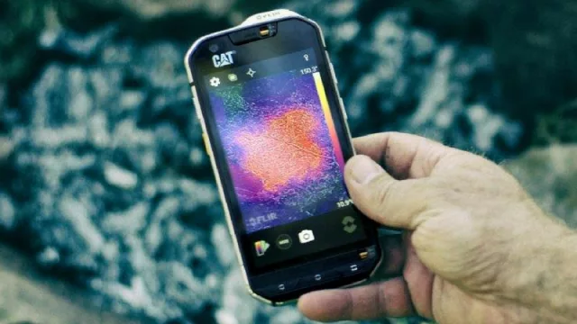 CAT lanzó el primer smartphone con cámara térmica