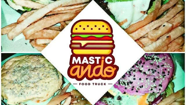 Mastic Ando llegó a Salta con las hamburguesas de colores