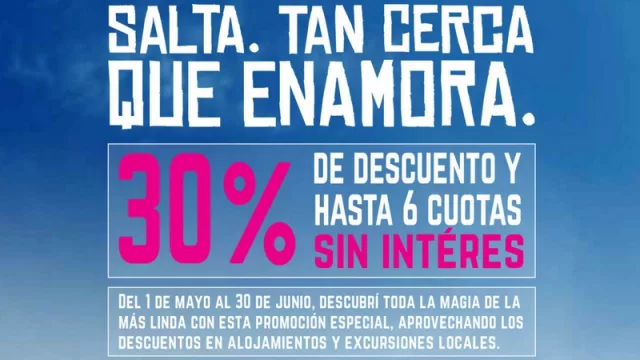 Presentan hoy la promoción “Salta, tan cerca que enamora”, que busca potenciar el turismo