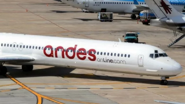 Andes Líneas Aéreas protagonizó una jornada histórica, con dos vuelos a Malvinas