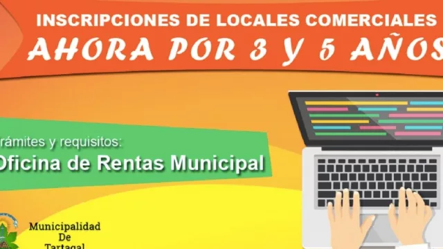 Tartagal: novedades en las inscripciones de locales comerciales