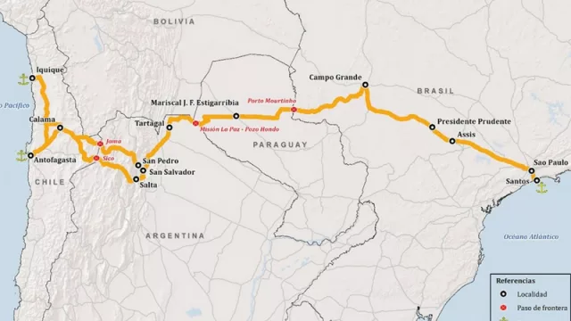 Salta y Jujuy recibirán una reunión del corredor bioceánico vial entre Brasil y el Norte de Chile