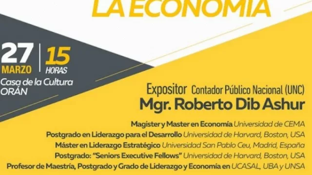 Agenda empresaria en Orán: perspectivas de la economía 2018