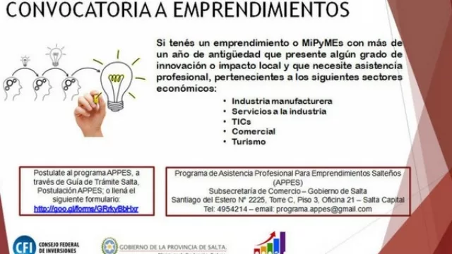 Arranca una nueva edición del programa APPES, e invitan a participar a emprendedores y estudiantes