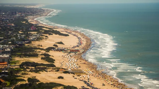 Pinamar, provincia de Buenos Aires. La región bonaerense presentó el incremento más elevado en el acumulado de enero a noviembre.