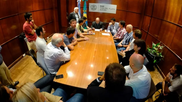 Empresarios cerveceros fueron recibidos por el Intendente de Mar del Plata
