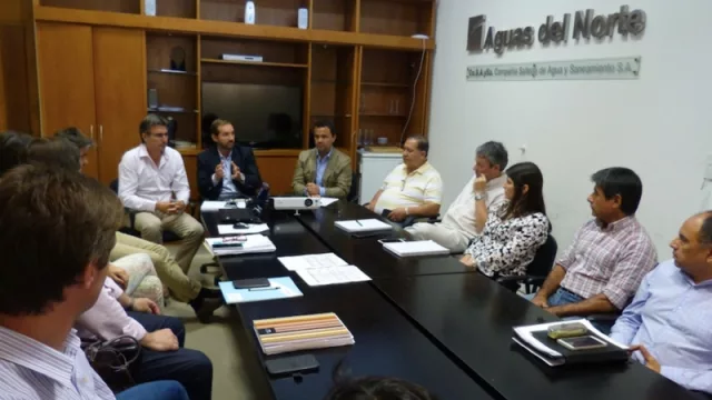 Lucio Paz Posse presidió su primera reunión del directorio de Aguas del Norte